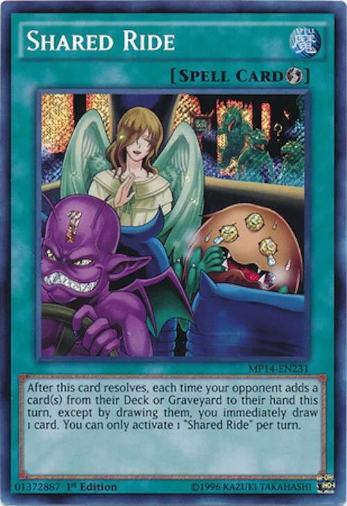Shared Ride — 2014 Mega-Tins Mega-Pack — Yu-Gi-Oh!