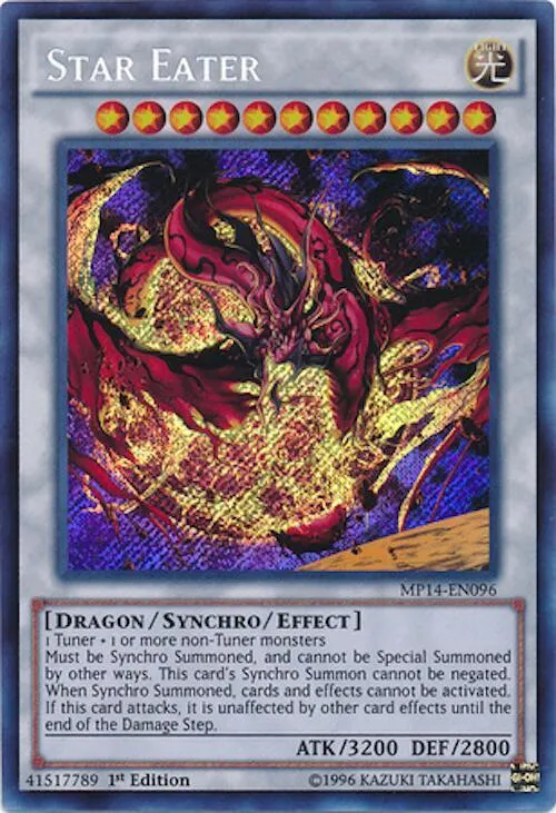 Star Eater — 2014 Mega-Tins Mega-Pack — Yu-Gi-Oh!