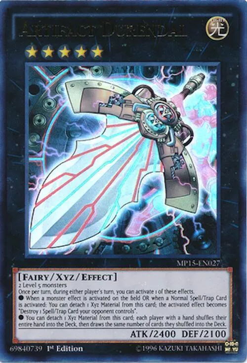 Artifact Durendal — 2015 Mega-Tin Mega Pack — Yu-Gi-Oh!