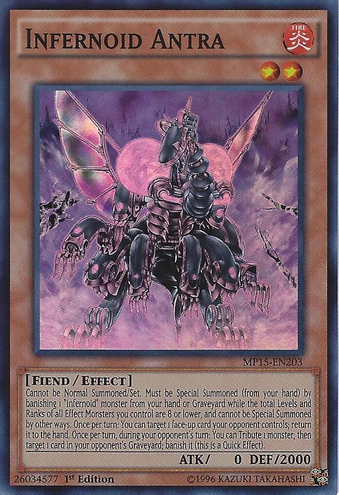 Infernoid Antra — 2015 Mega-Tin Mega Pack — Yu-Gi-Oh!