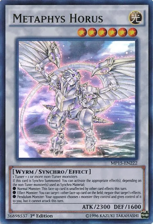 Horus Métaphysique — 2015 Mega-Tin Mega Pack — Yu-Gi-Oh!