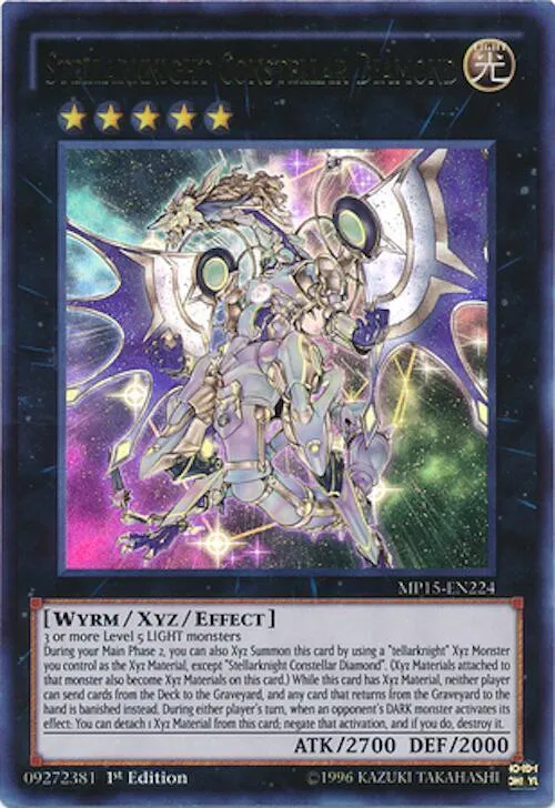 Stellchevalier Constellée Diamant — 2015 Mega-Tin Mega Pack — Yu-Gi-Oh!