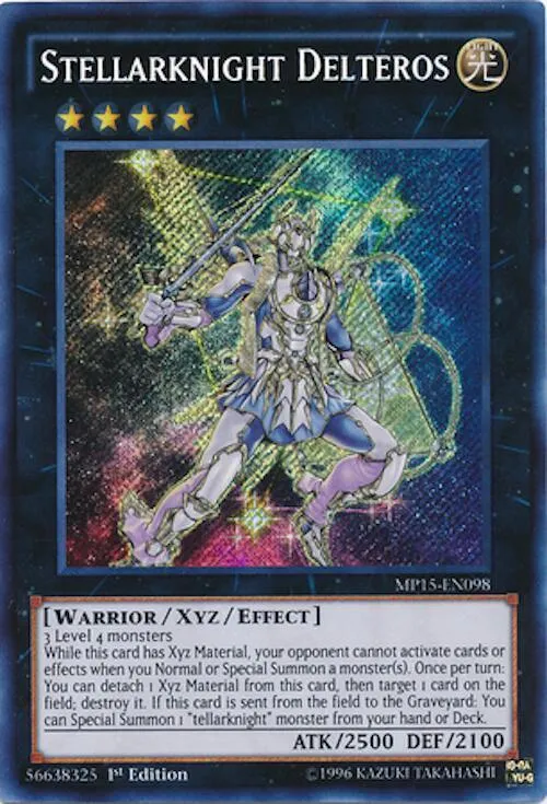 Stellarknight Delteros — 2015 Mega-Tin Mega Pack — Yu-Gi-Oh!