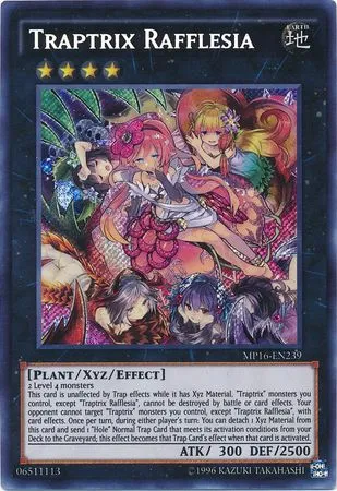 Traptrix Rafflesia — 2016 Mega-Tin Mega Pack - Unlimited — Yu-Gi-Oh!