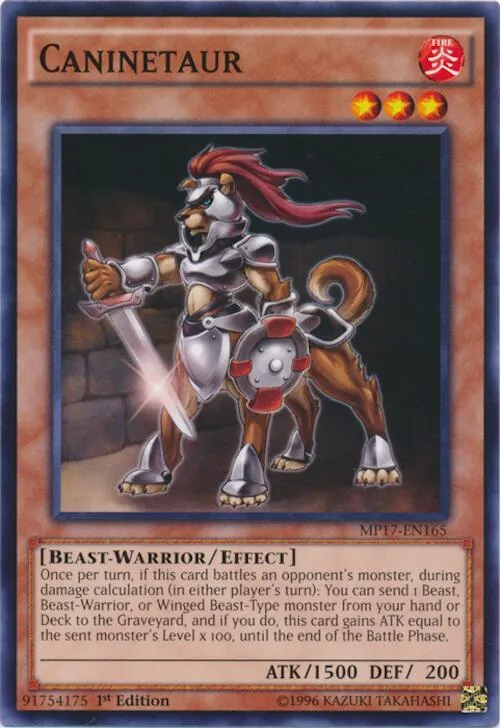 Caninetaur — 2017 Mega-Tin Mega Pack — Yu-Gi-Oh!