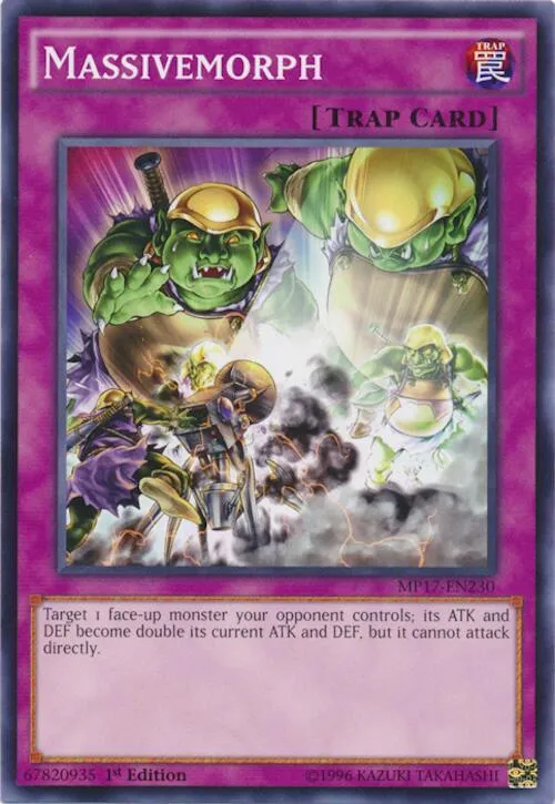 Massivemorph — 2017 Mega-Tin Mega Pack — Yu-Gi-Oh!