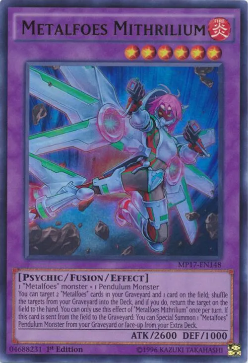 Metalfoes Mithrilium — 2017 Mega-Tin Mega Pack — Yu-Gi-Oh!