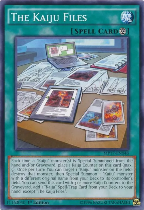 The Kaiju Files — 2017 Mega-Tin Mega Pack — Yu-Gi-Oh!