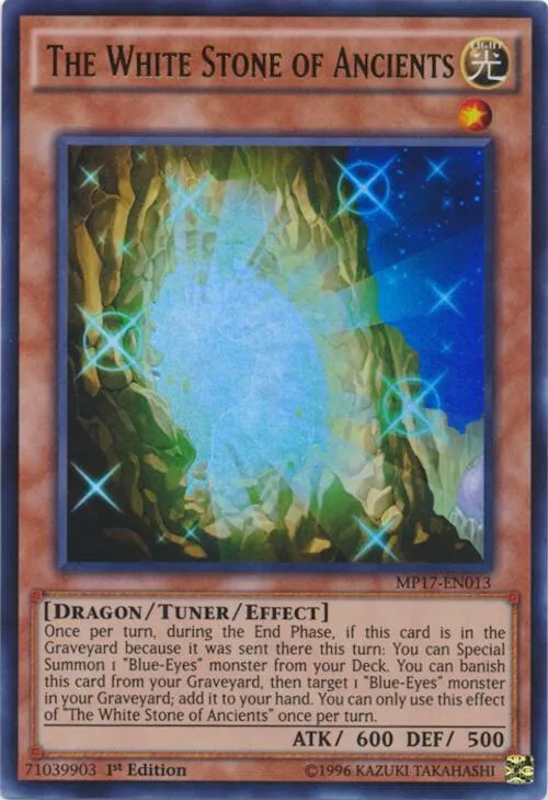The White Stone of Ancients — 2017 Mega-Tin Mega Pack — Yu-Gi-Oh!