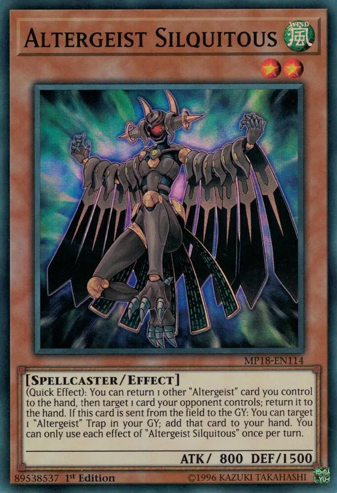 Altergeist Silquitous — 2018 Mega-Tin Mega Pack — Yu-Gi-Oh!