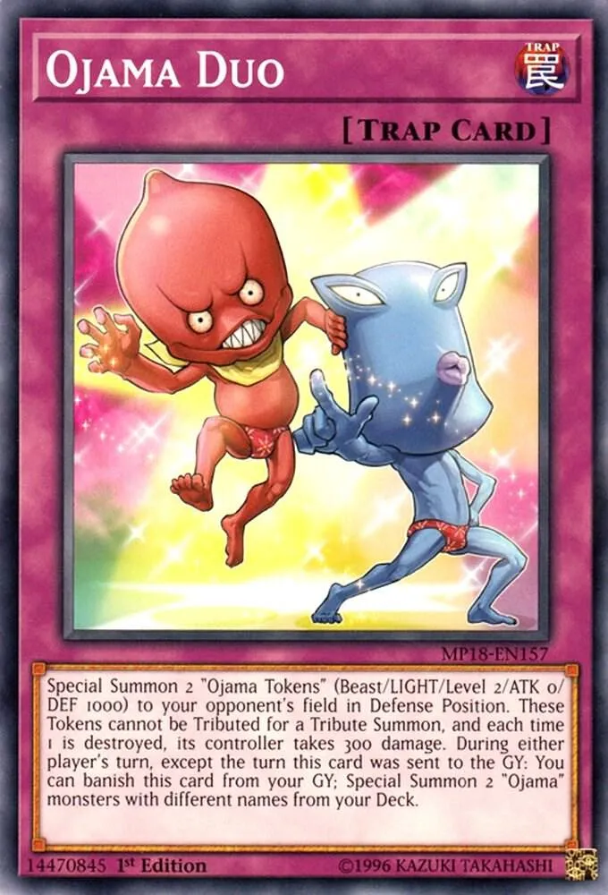 Ojama Duo — 2018 Mega-Tin Mega Pack — Yu-Gi-Oh!