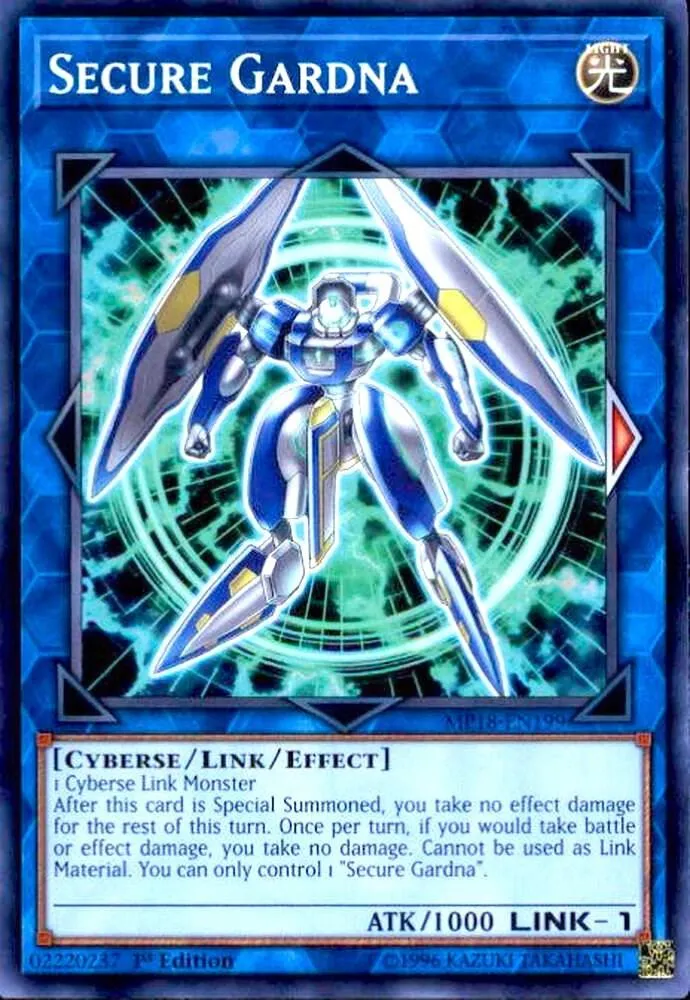 Gardna de Sécurisation — 2018 Mega-Tin Mega Pack — Yu-Gi-Oh!