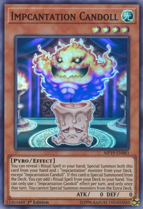 Impcantation Candoll — 2019 Gold Sarcophagus Tin Mega Pack — Yu-Gi-Oh!