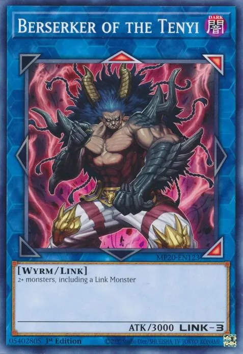 Berserker du Tenyi — 2020 Tin of Lost Memories Mega Pack — Yu-Gi-Oh!