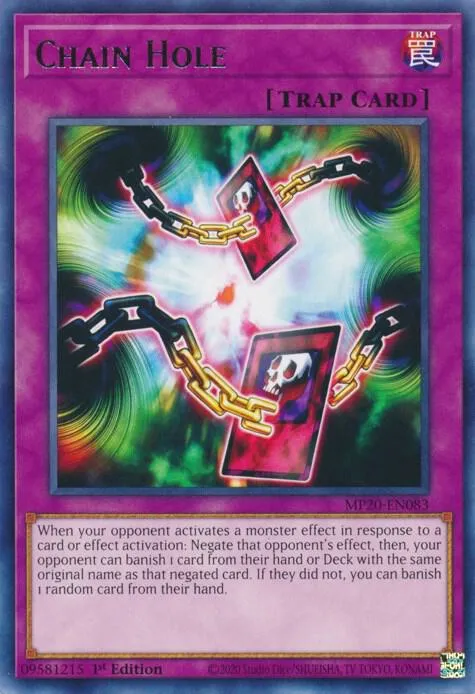 Chain Hole — 2020 Tin of Lost Memories Mega Pack — Yu-Gi-Oh!