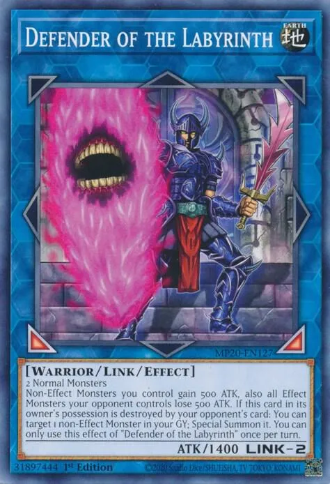Defender of the Labyrinth — 2020 Tin of Lost Memories Mega Pack — Yu-Gi-Oh!