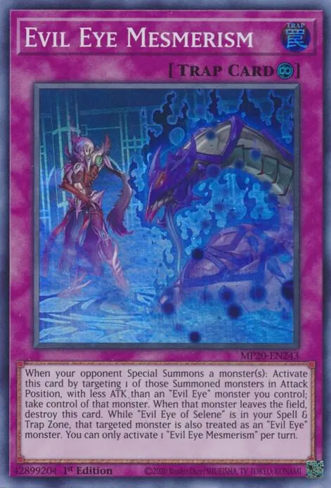 Evil Eye Mesmerism — 2020 Tin of Lost Memories Mega Pack — Yu-Gi-Oh!