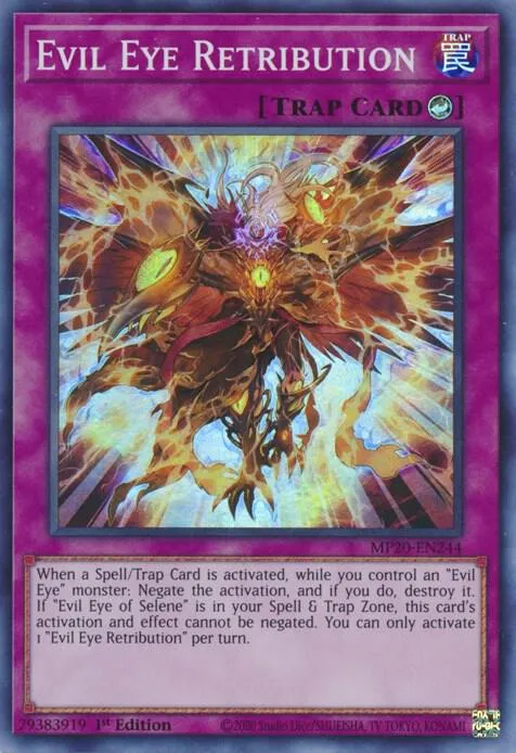 Evil Eye Retribution — 2020 Tin of Lost Memories Mega Pack — Yu-Gi-Oh!
