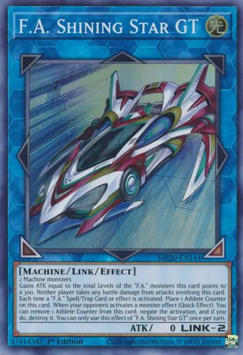 F.A. Shining Star GT — 2020 Tin of Lost Memories Mega Pack — Yu-Gi-Oh!