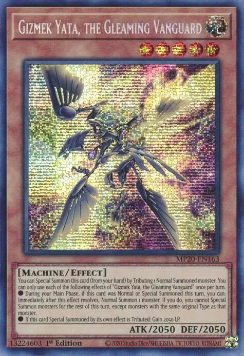 Gizmek Yata, l'Avant-Garde Étincelante — 2020 Tin of Lost Memories Mega Pack — Yu-Gi-Oh!