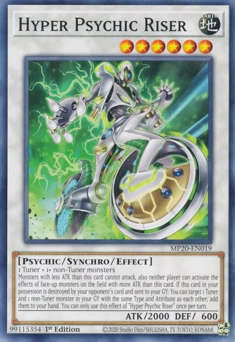 Hyper Psychic Riser — 2020 Tin of Lost Memories Mega Pack — Yu-Gi-Oh!