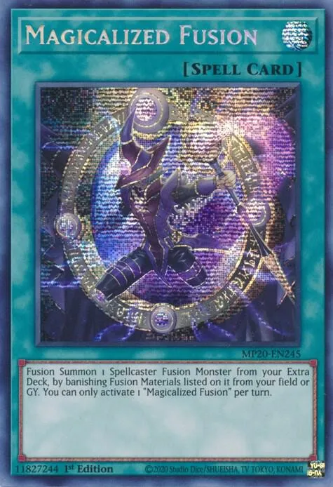 Magicalized Fusion — 2020 Tin of Lost Memories Mega Pack — Yu-Gi-Oh!
