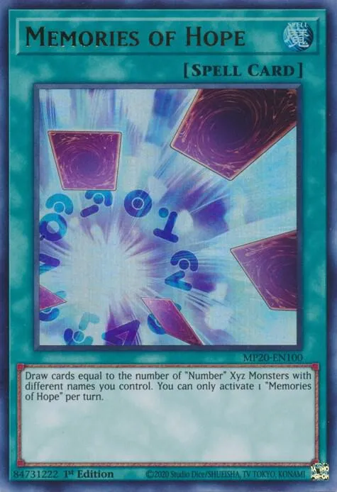Memories of Hope — 2020 Tin of Lost Memories Mega Pack — Yu-Gi-Oh!