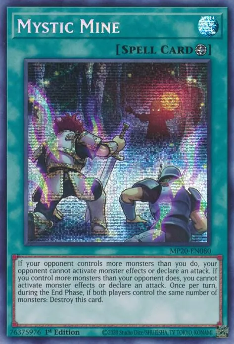Mystic Mine — 2020 Tin of Lost Memories Mega Pack — Yu-Gi-Oh!