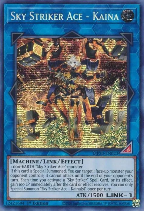 Sky Striker Ace - Kaina — 2020 Tin of Lost Memories Mega Pack — Yu-Gi-Oh!