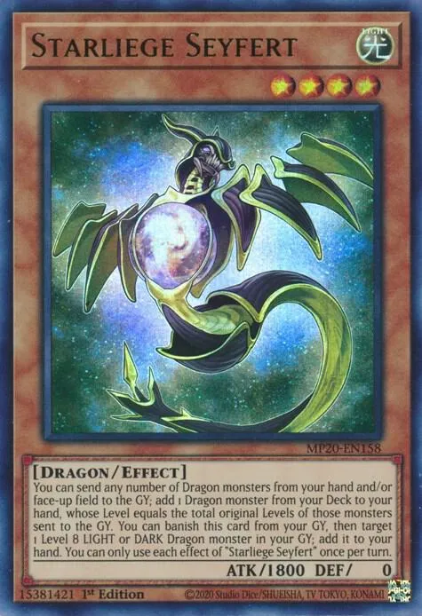 Starliege Seyfert — 2020 Tin of Lost Memories Mega Pack — Yu-Gi-Oh!