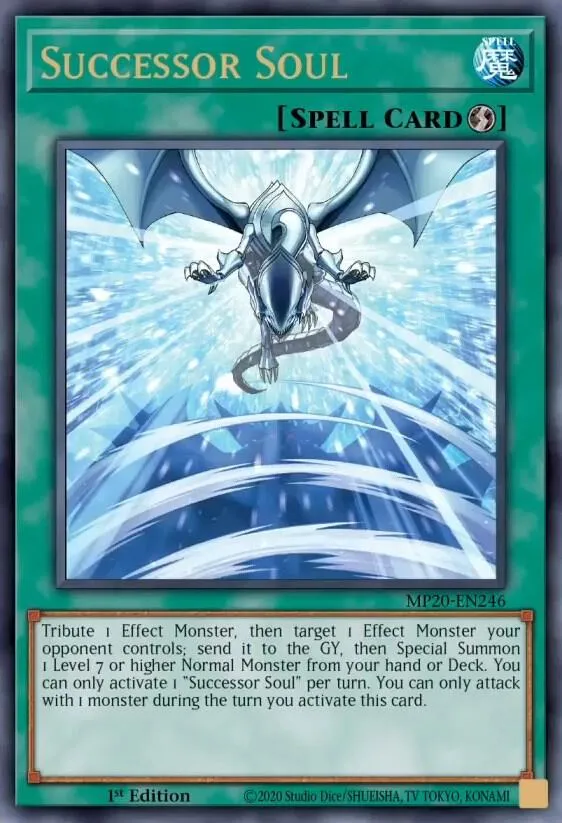 Successor Soul — 2020 Tin of Lost Memories Mega Pack — Yu-Gi-Oh!