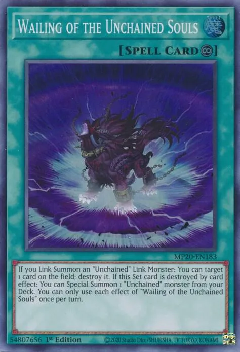 Hurlements de l'Âme Désenchaînée — 2020 Tin of Lost Memories Mega Pack — Yu-Gi-Oh!