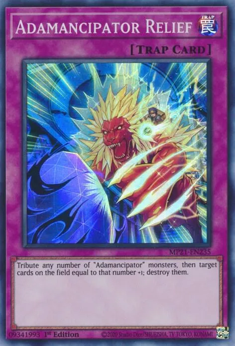 Adamancipator Relief — 2021 Tin of Ancient Battles — Yu-Gi-Oh!