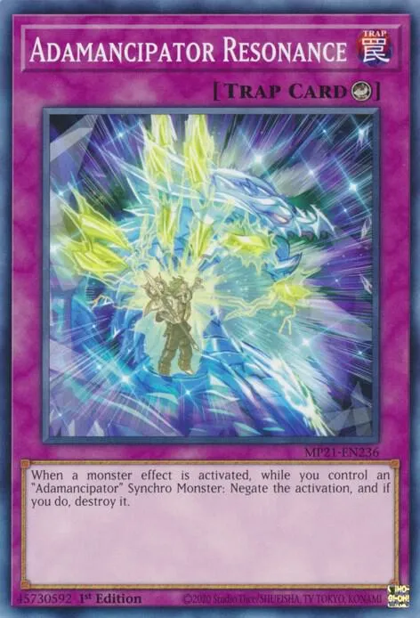 Adamancipator Resonance — 2021 Tin of Ancient Battles — Yu-Gi-Oh!
