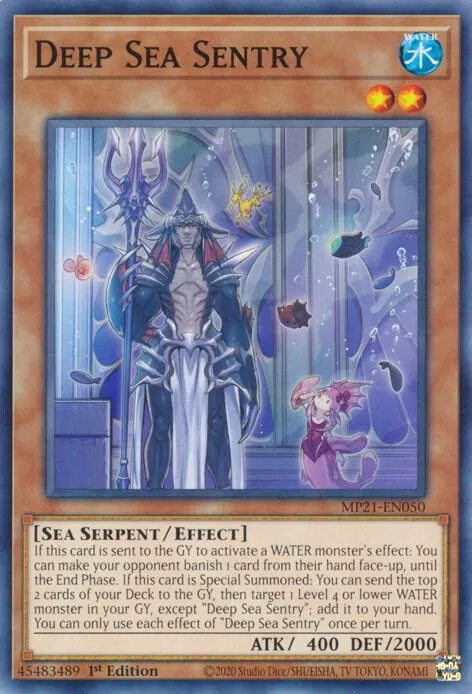 Sentinelle des Profondeurs — 2021 Tin of Ancient Battles — Yu-Gi-Oh!