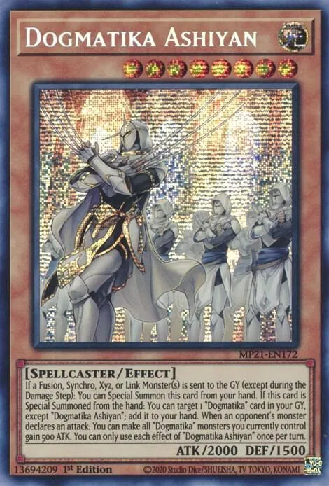 Dogmatika Ashiyan — 2021 Tin of Ancient Battles — Yu-Gi-Oh!