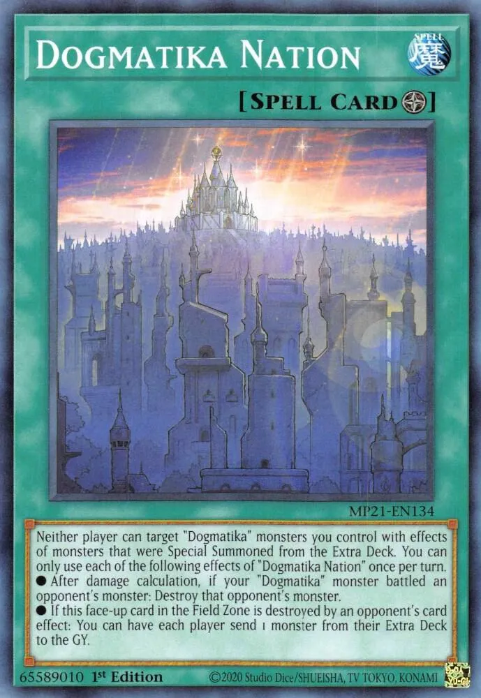 Nation Dogmatika — 2021 Tin of Ancient Battles — Yu-Gi-Oh!