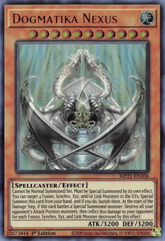 Dogmatika Nexus — 2021 Tin of Ancient Battles — Yu-Gi-Oh!
