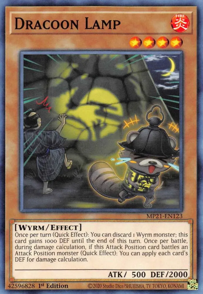 Dracoon Lamp — 2021 Tin of Ancient Battles — Yu-Gi-Oh!