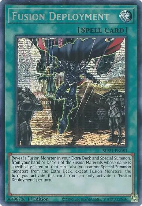 Fusion Deployment from 2021 Tin of Ancient Battles - Yu-Gi-Oh!