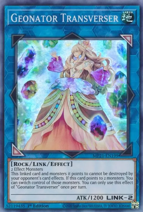 Geonator Transverser — 2021 Tin of Ancient Battles — Yu-Gi-Oh!