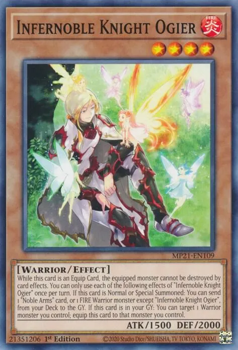 Infernoble Knight Ogier — 2021 Tin of Ancient Battles — Yu-Gi-Oh!