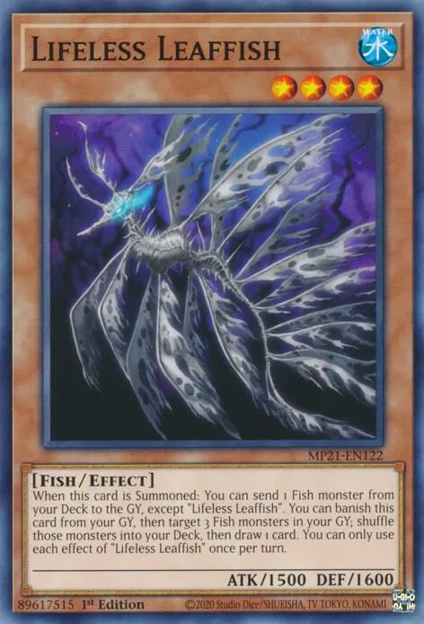 Lifeless Leaffish — 2021 Tin of Ancient Battles — Yu-Gi-Oh!