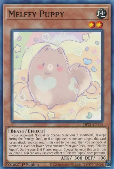 Melffy Puppy — 2021 Tin of Ancient Battles — Yu-Gi-Oh!