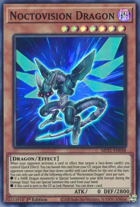 Dragon Noctovision — 2021 Tin of Ancient Battles — Yu-Gi-Oh!