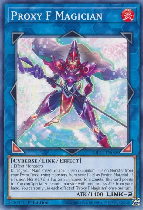 Proxy F Magician — 2021 Tin of Ancient Battles — Yu-Gi-Oh!