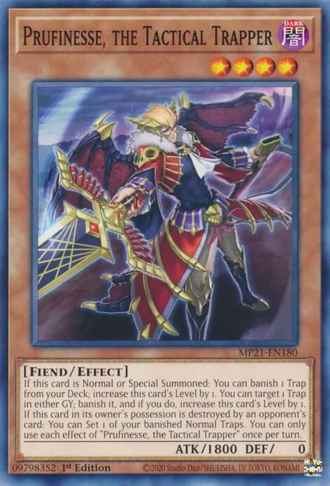 Prufinesse, le Trappeur Tactique — 2021 Tin of Ancient Battles — Yu-Gi-Oh!