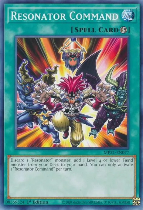 Ordre du Diapason — 2021 Tin of Ancient Battles — Yu-Gi-Oh!