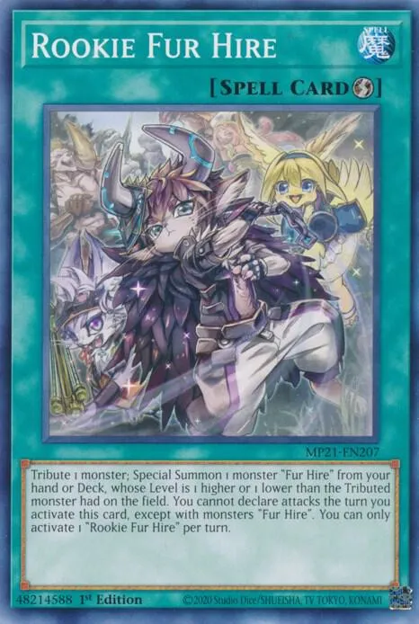 Bleu Mercefourrure — 2021 Tin of Ancient Battles — Yu-Gi-Oh!