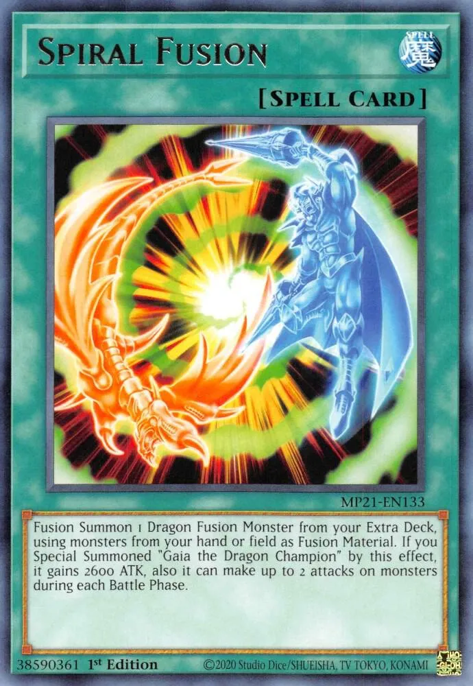 Spiral Fusion — 2021 Tin of Ancient Battles — Yu-Gi-Oh!